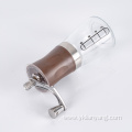 portable Hand coffee mill hand coffee glass grinder